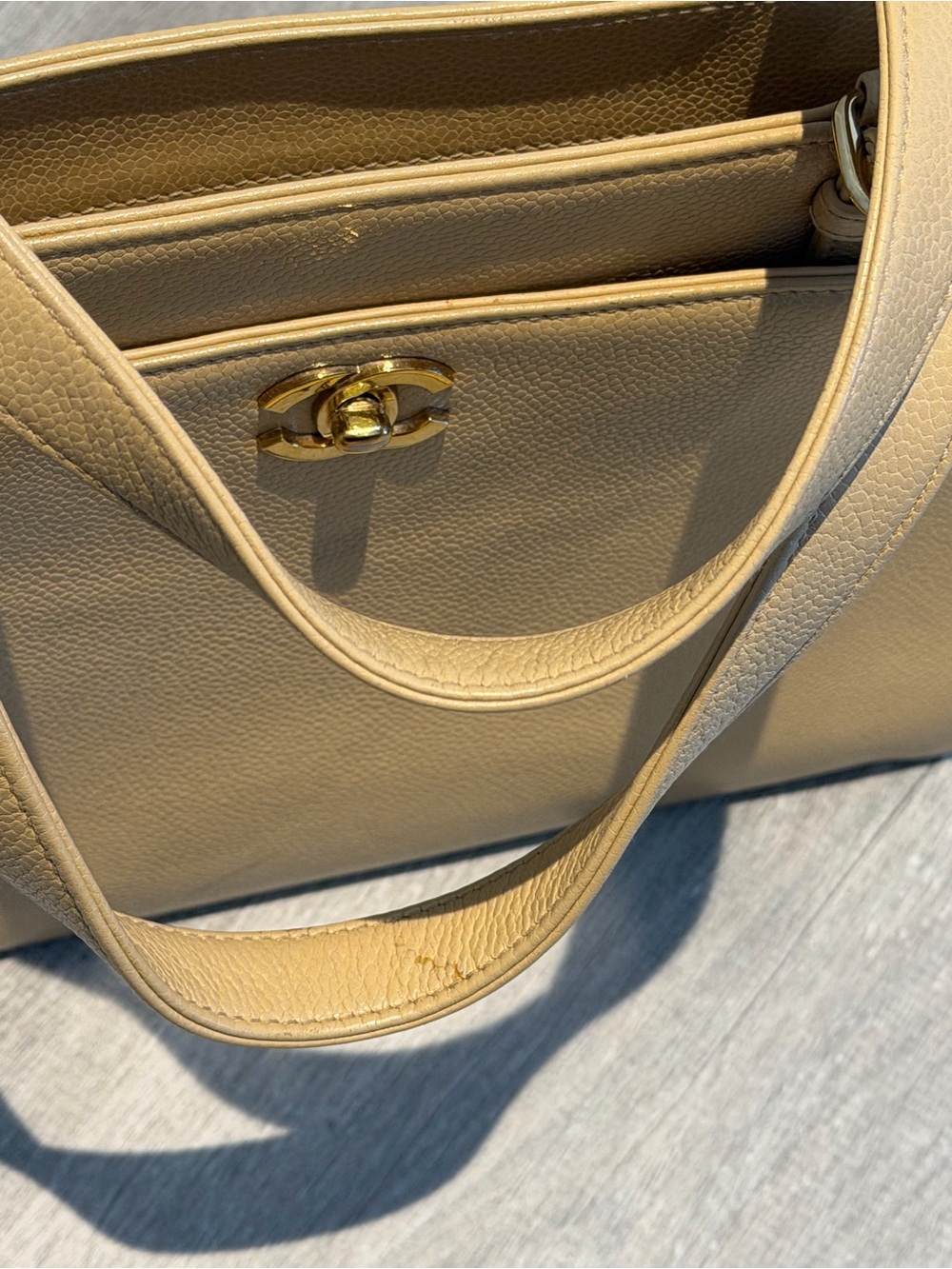 Chanel Tote Bag (beige) - Picture 13 of 17